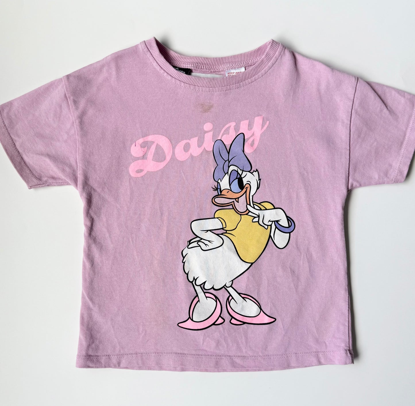 Zara x Disney Light Purple Daisy Duck T-Shirt (5 Years)