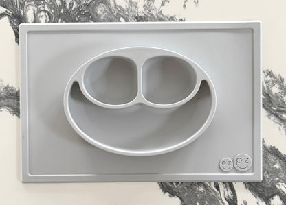 EzPz Happy Mat Suction Plate in Cream