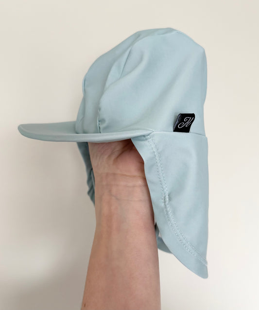 Honeysuckle Swim Stretch Sun Hat in Mist (0-6 Months)