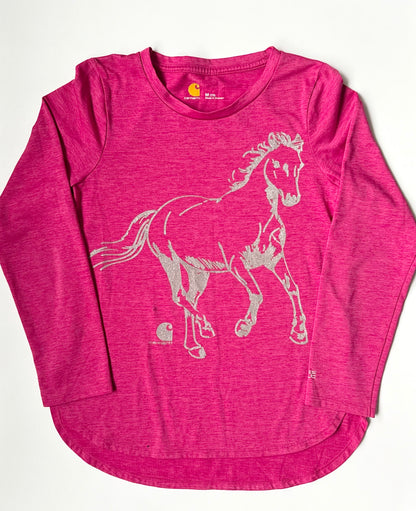 Carhartt Pink House Long Sleeve - 10 Years (M10)