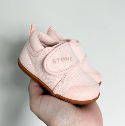 Stonz Natural Haze Pink Cruiser Velcro Sneakers - Baby - New (4)