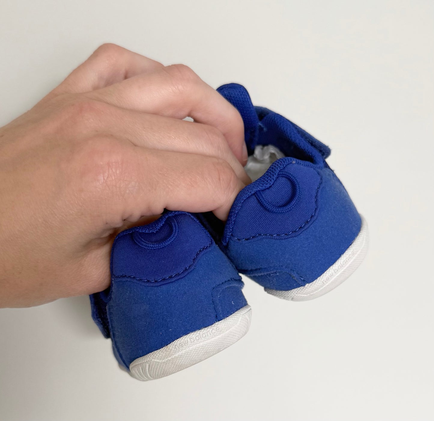 New Balance New-B Hook & Loop Bright Blue Velcro Sneakers (3)