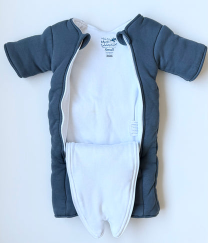 Baby Merlin’s Magic Sleepsuit - Blue (3-6 Months)