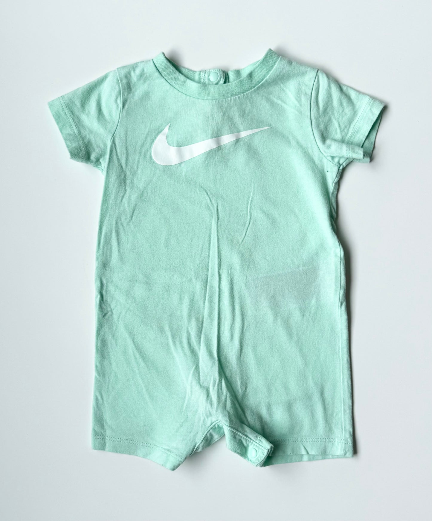 Nike Mint Shorty Romper (12 Months)
