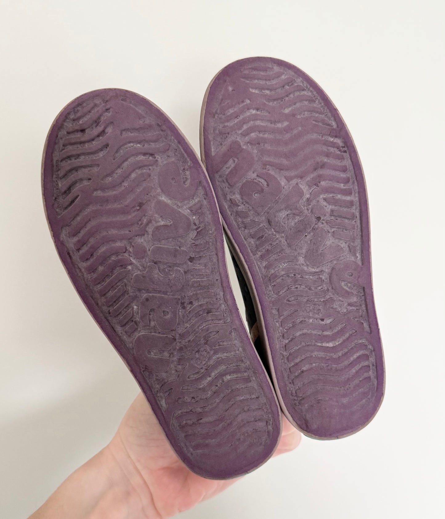 Native Dark Purple Pattern Jefferson Slip Ons (12)