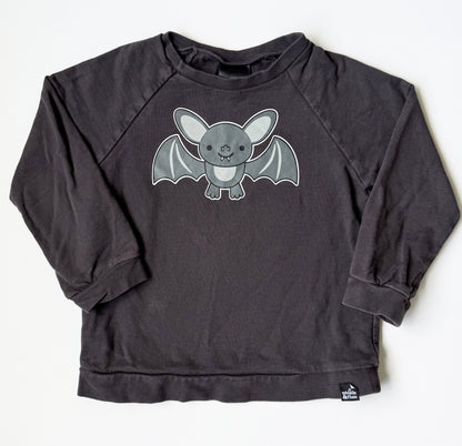 Whistle & Flute Dark Grey Bat Pullover (5/6 Years)