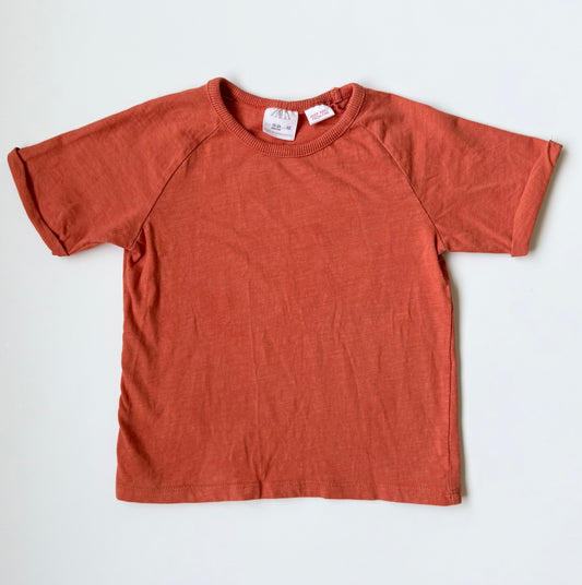 Zara Orange T-Shirt (18-24 Months)