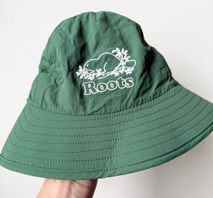 Roots Kids Dark Green Sun Hat (52CM)
