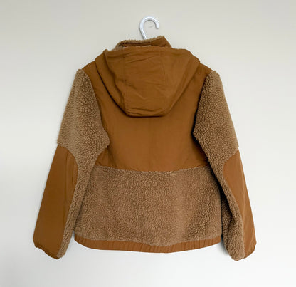 Women’s Patagonia Shelled Retro-X Fleece Pullover in Nest Brown (Small)