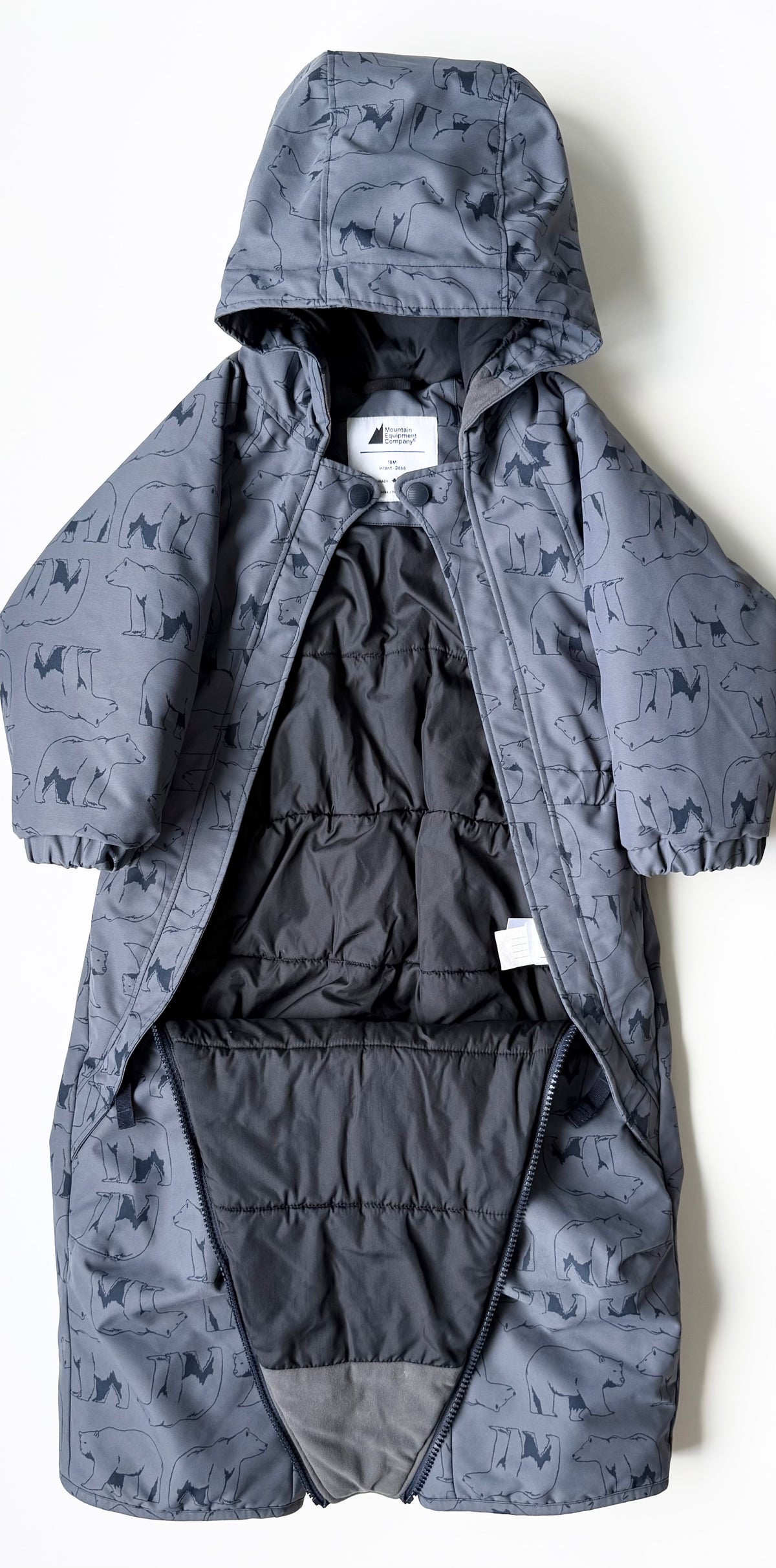 MEC Blue Polar Bears Toaster Suit (18 Months)