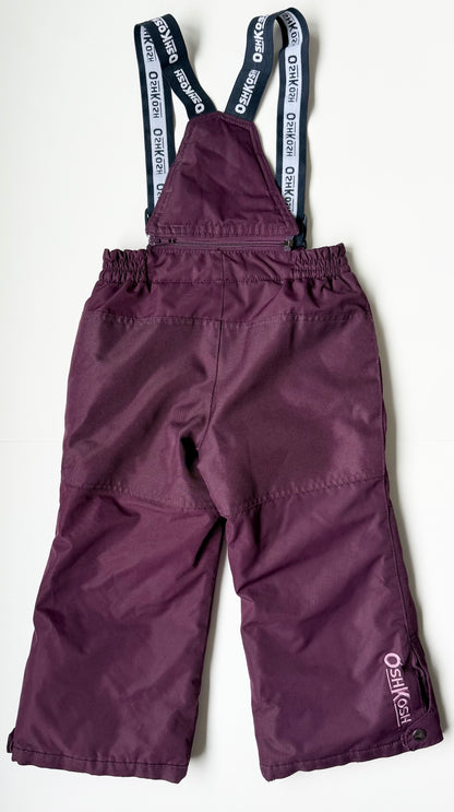 OshKosh Dark Purple Snow Pants (4T)