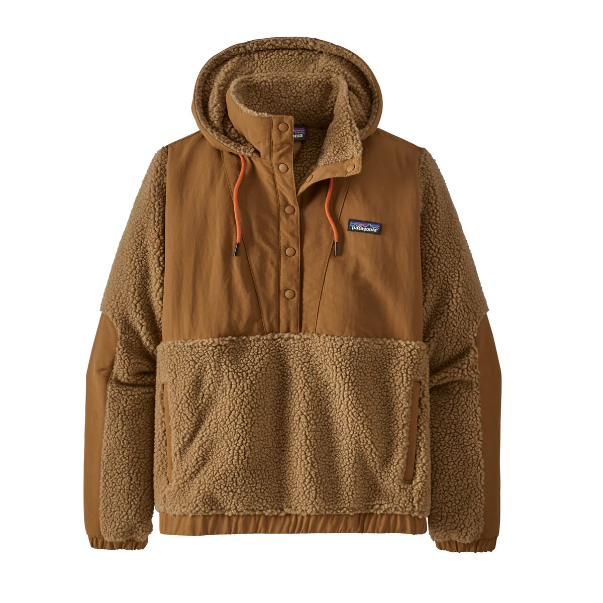 Women’s Patagonia Shelled Retro-X Fleece Pullover in Nest Brown (Small)
