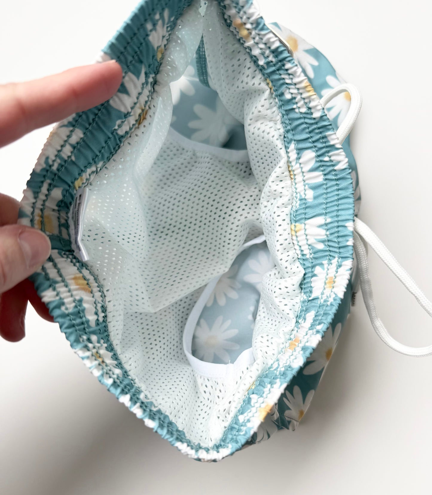 Current Tyed “The Chloe” Blue Daisy Swim Trunks - New (2/3 Years)