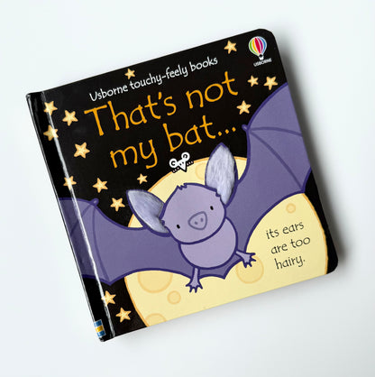 Usborne “That’s Not My Bat” Touch & Feel Board Book