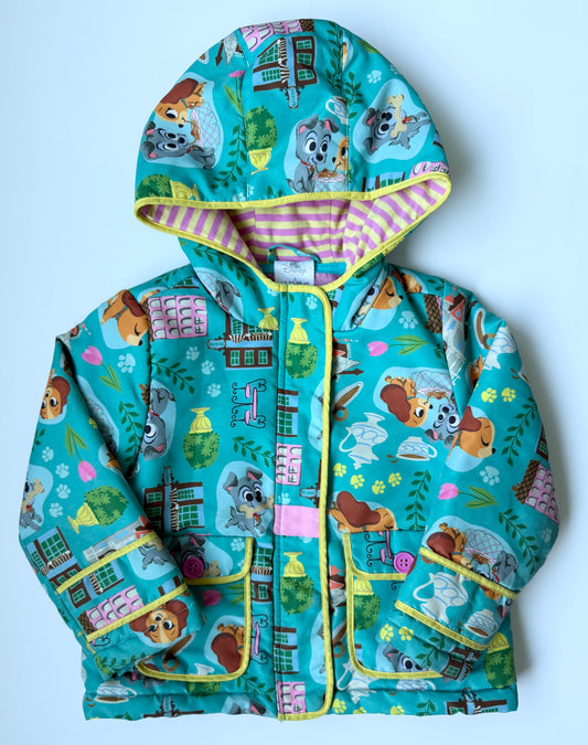 The Disney Store The Lady & The Tramp Turquoise Jacket (3T)