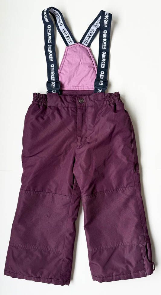 OshKosh Dark Purple Snow Pants (4T)
