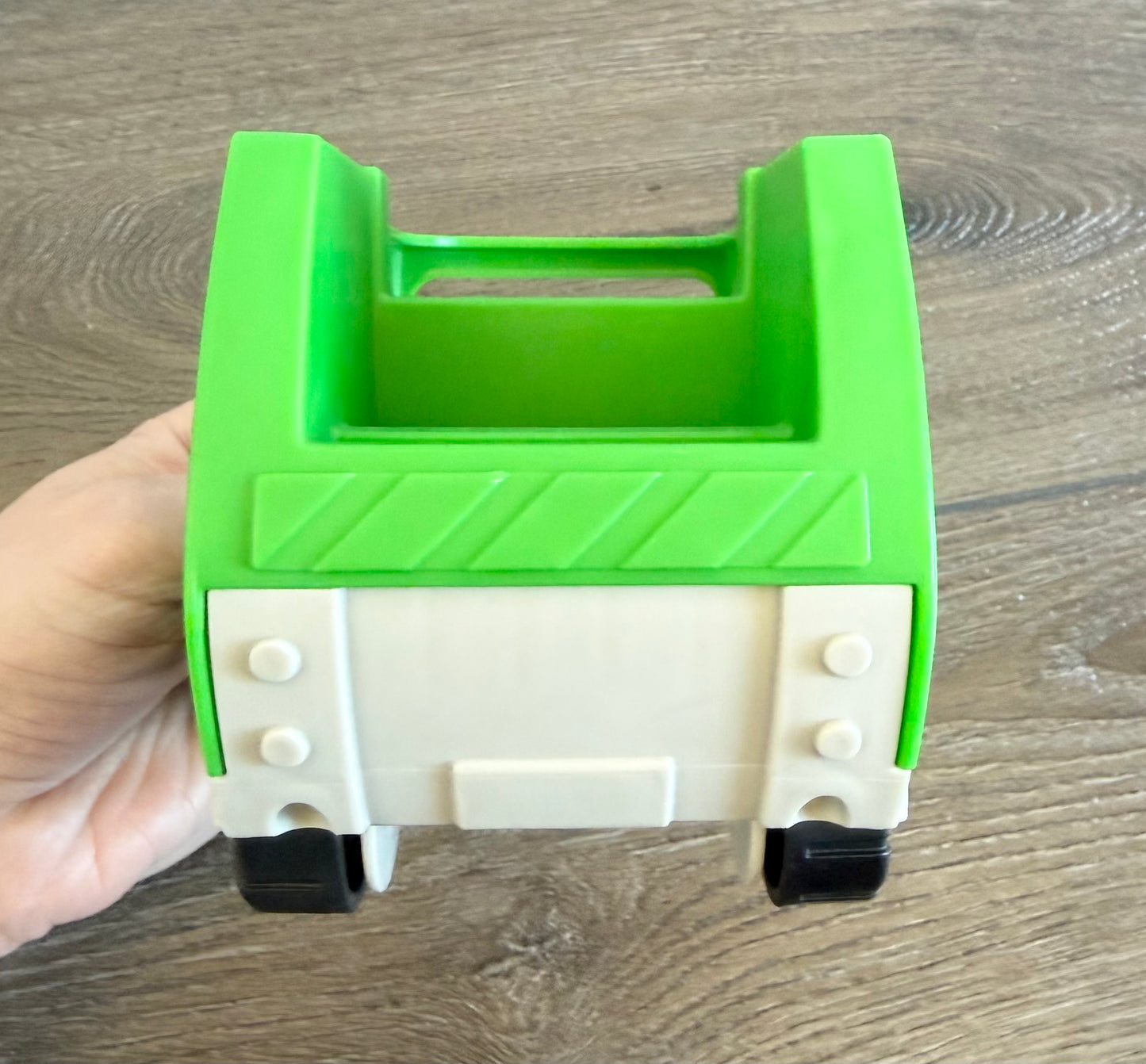 Fisher-Price Little People Green Recycling Car