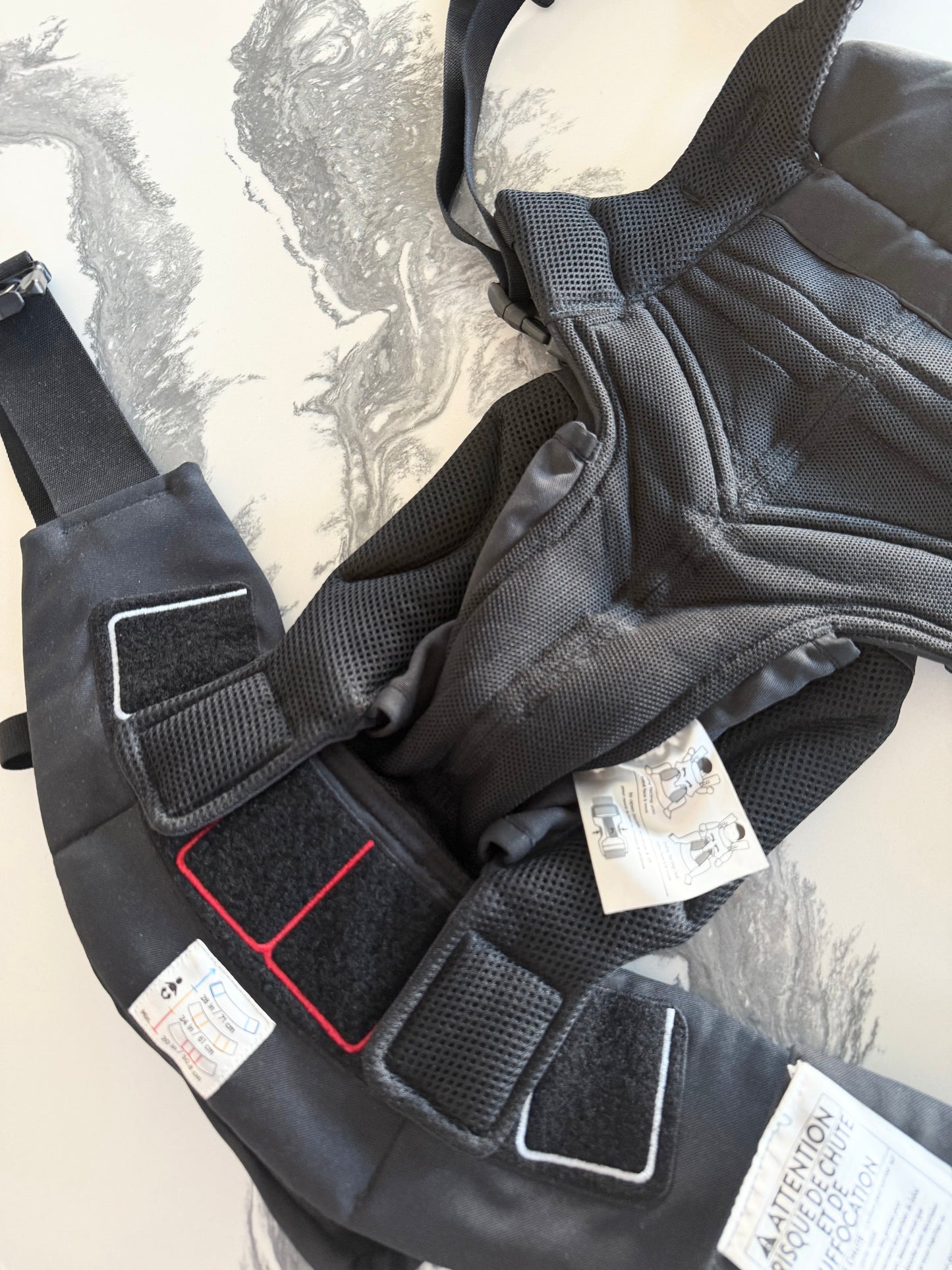 Ergo Omni 360 Cool Air Mesh Baby Carrier in Onyx Black