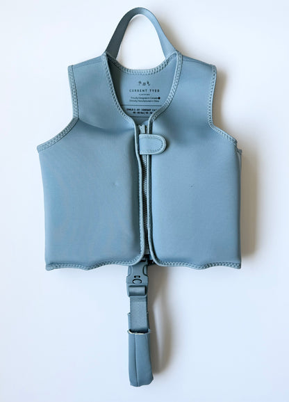 Current Tyed Swim Vest in Stone Blue (3-6 Years)