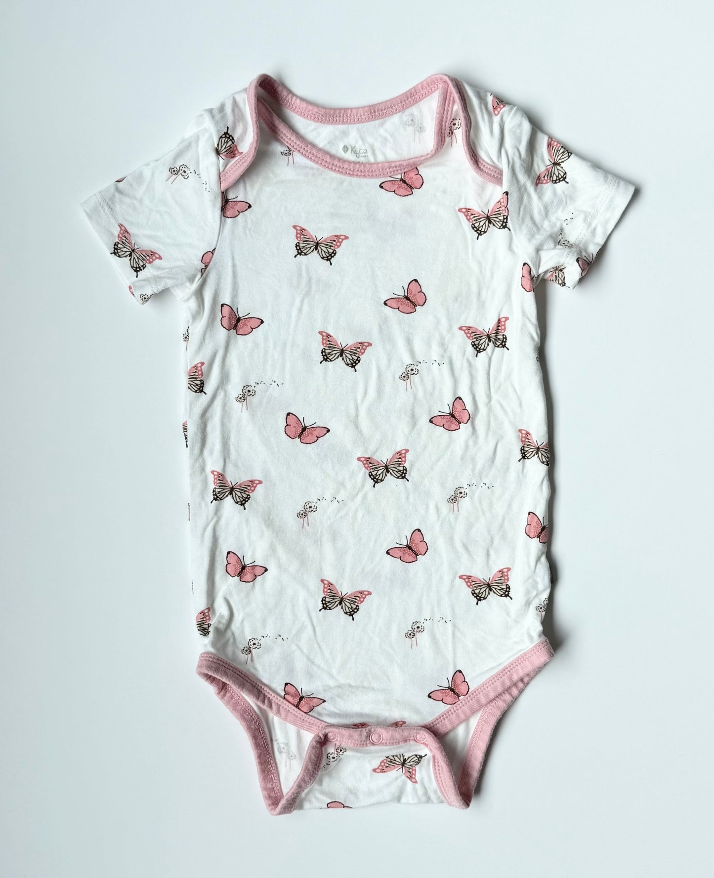 Kyte Butterfly Short Sleeve Bodysuit (18-24 Months)
