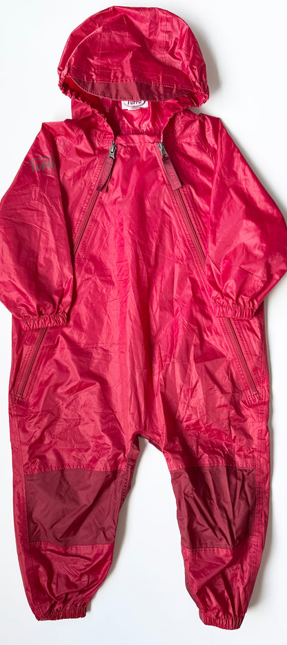 Tuffo Red Muddy Buddy Suit (3T)