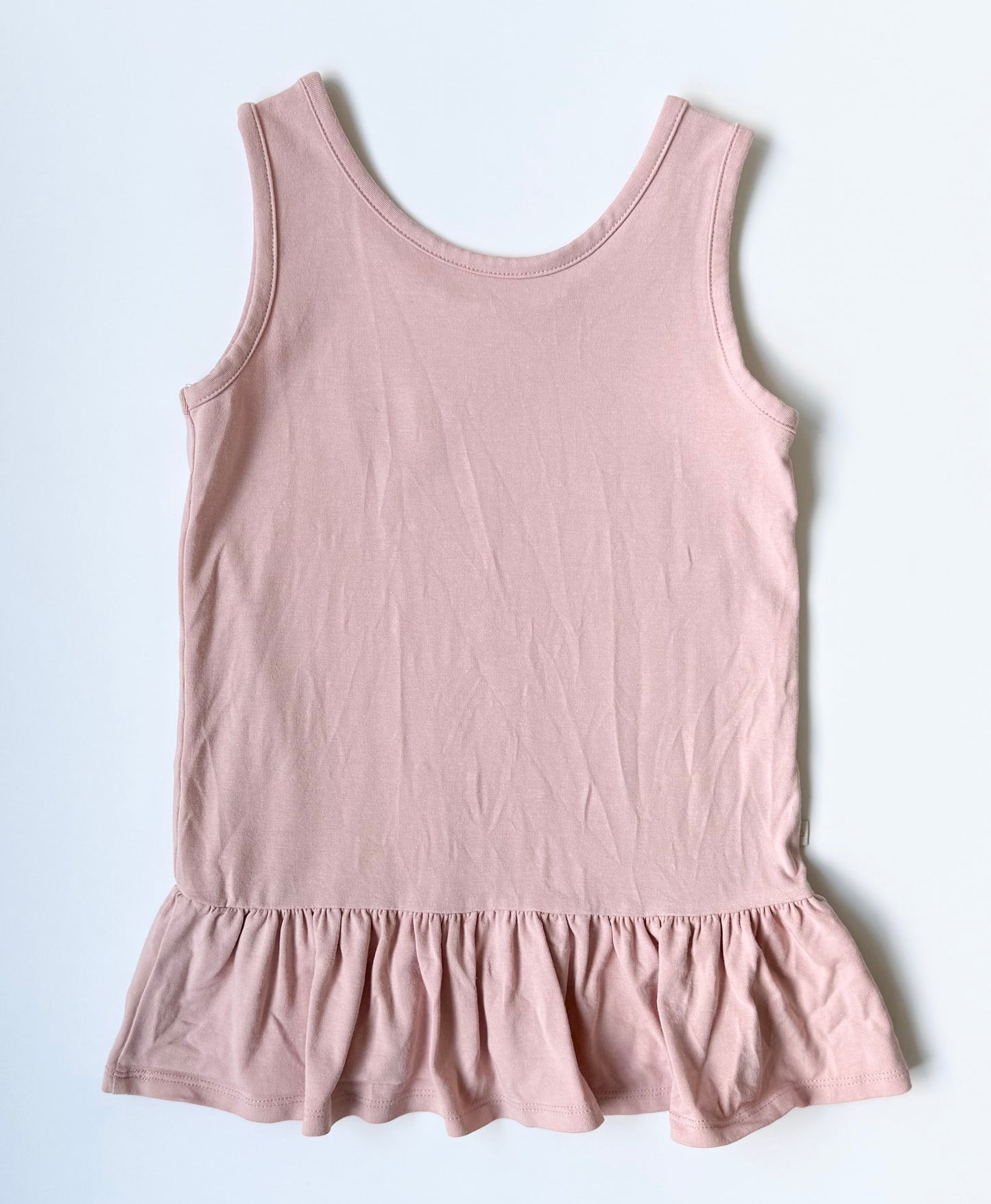 Jax & Lennon Pink Peplum Tank Top (4/5 Years)