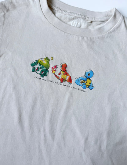 UT Uniqlo Beige Pokémon T-Shirt - New (5-6 Years)