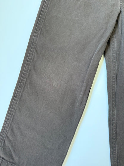 Carhartt Camouflage Fleece Hooded Vest & Matching Brown Pants Set (4T)