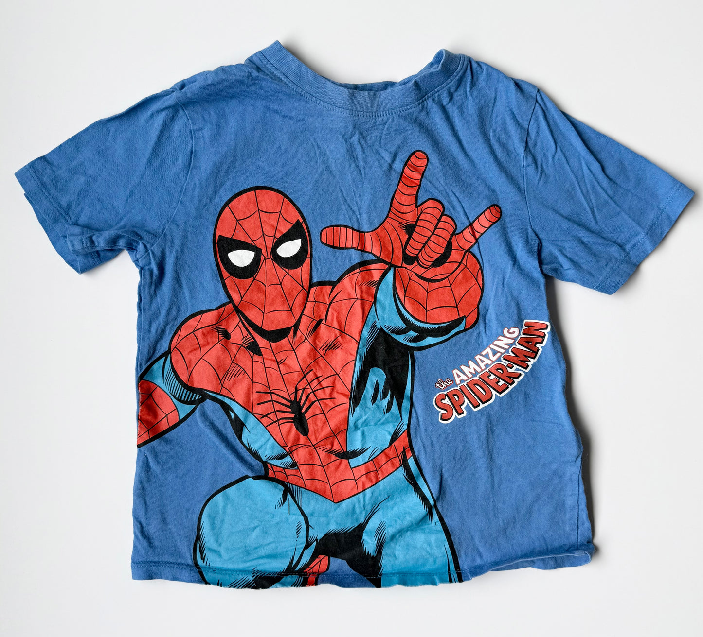 H&M x Marvel Blue Spider-Man T-Shirt (4-6 Years)