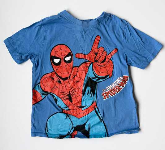 H&M x Marvel Blue Spider-Man T-Shirt (4-6 Years)