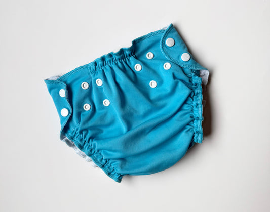 Apple Cheeks Blue Reusable Swim Diaper (2)