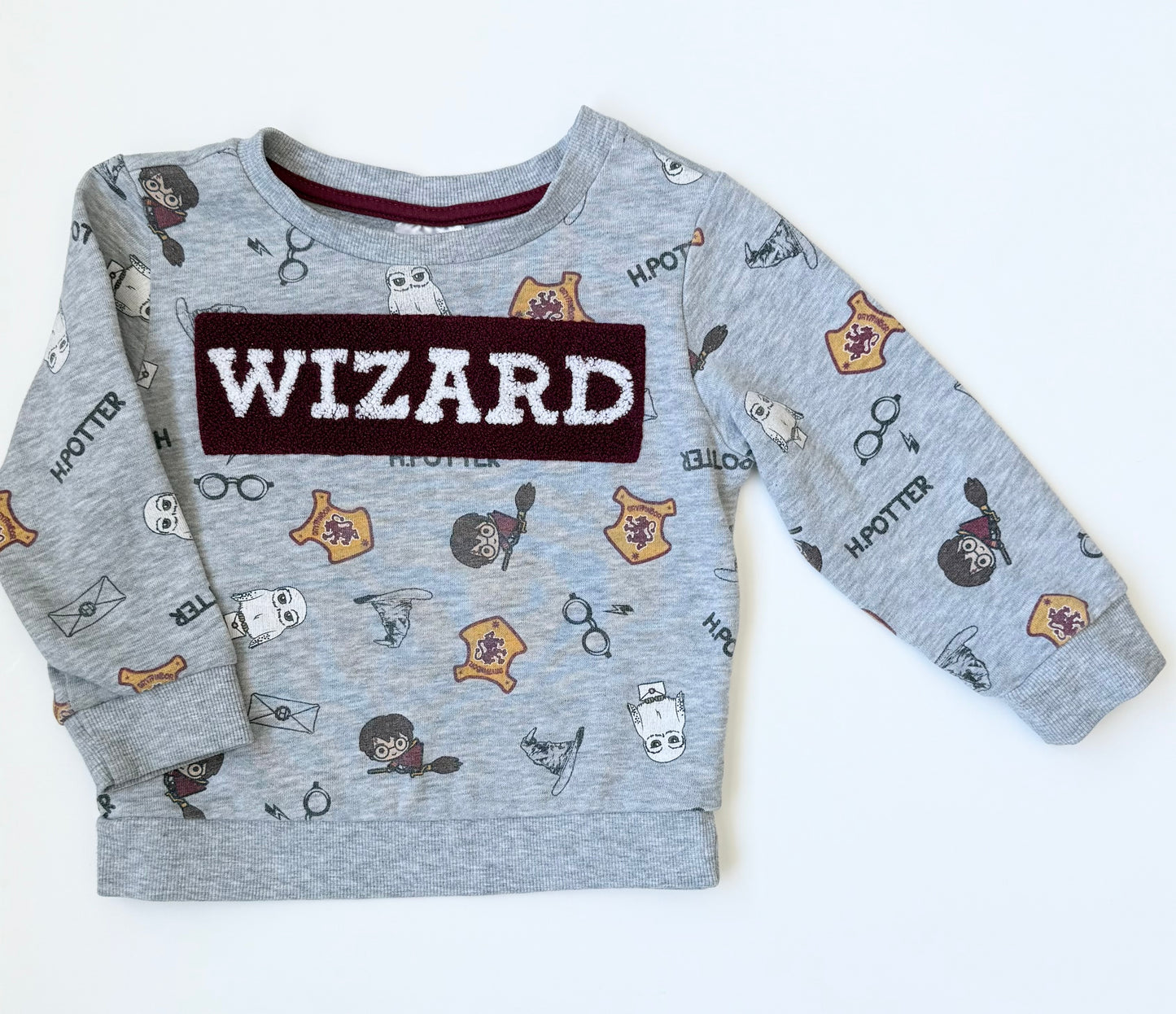 Harry Potter Grey Pullover Sweater (3T)