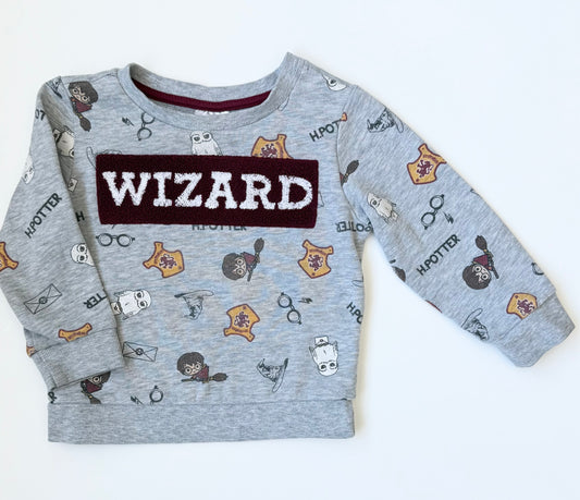 Harry Potter Grey Pullover Sweater (3T)