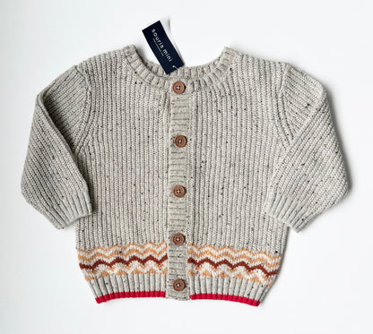 Souris Mini Limited Edition Tan Yak Knitted Sweater - New (9-12 Months)