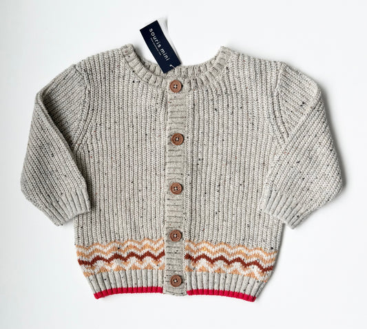 Souris Mini Limited Edition Tan Yak Knitted Sweater - New (9-12 Months)
