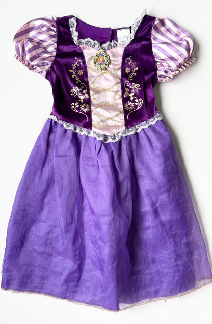 Disney Rapunzel Purple Costume Dress (4-6 Years)