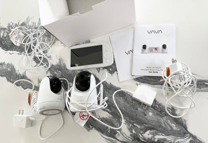 Vava Baby Monitor & Two Cameras Set