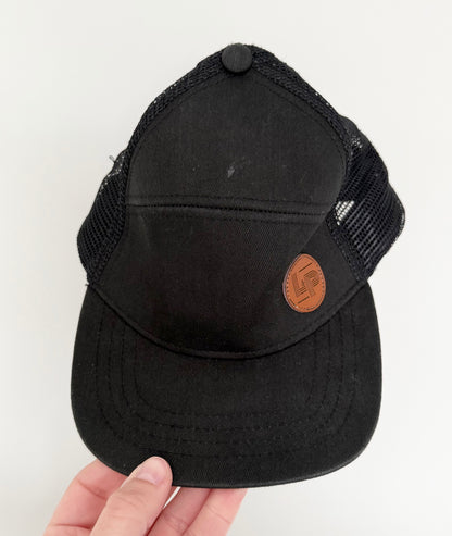 LP Apparel Black Mesh SnapBack Hat (2T-5T)