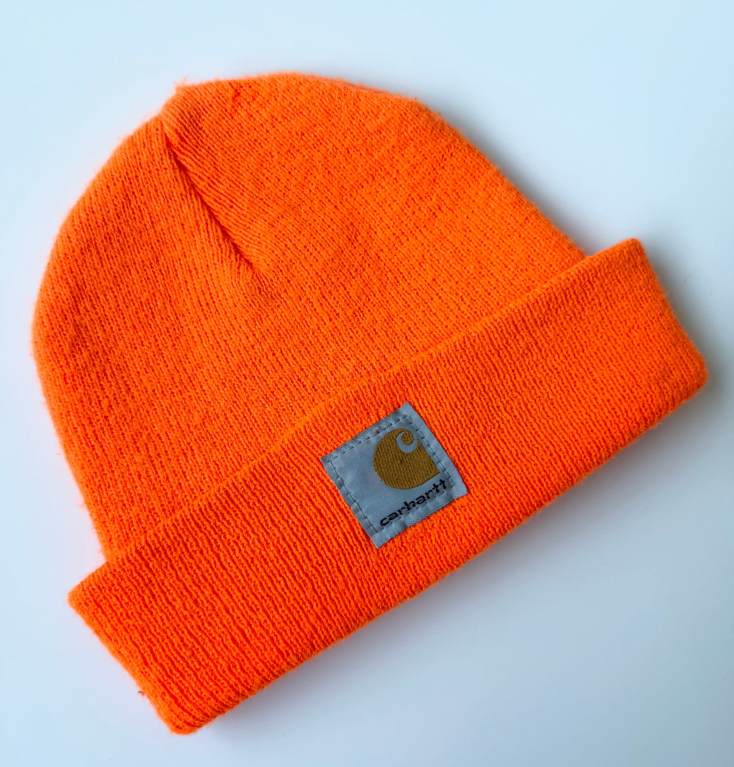 Carhartt Neon Orange Beanie - Toddler (1-3 Years)