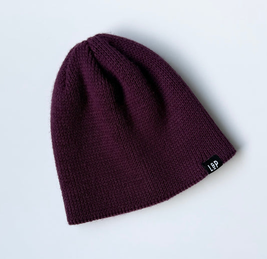 LP Apparel Plum Knit Beanie (6-24 Months)