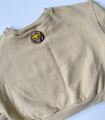 Zara x Disney The Lion King Yellow Simba & Crew Sweater (5-6 Years)
