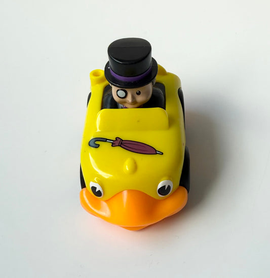 Fisher-Price Little People DC Super Friends Penguin Villain Duck Wheelie #1