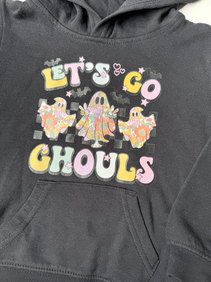 Halloween Black “Let Go Ghouls” Hoodie (3T)