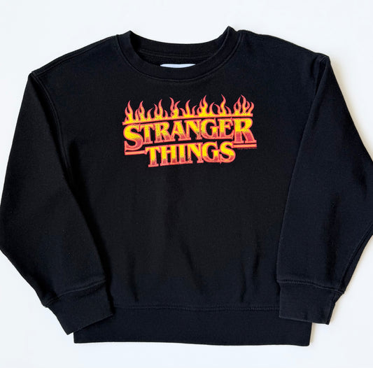 Old Navy Stranger Things Black
Crewneck Sweater (6-7 Years)
