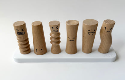 Lovevery Wooden Emotion Dolls