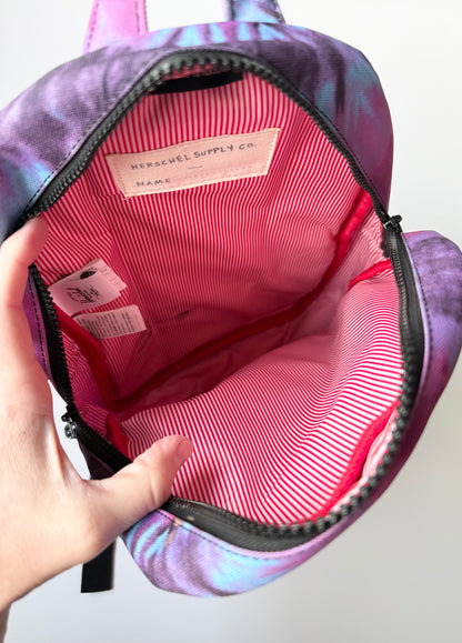Herschel Supply Purple & Blue Tie Dye Heritage Kid Mini Backpack (9L)