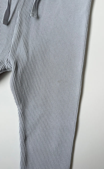 Zara Light Blue/Grey Waffled Leggings (2-3 Years)