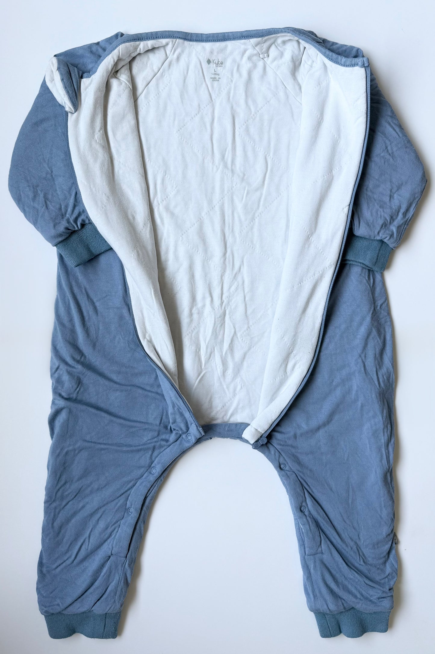 Kyte Slate Long Sleeve Sleep Bag Walker - 1.0TOG (Large)