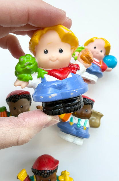Fisher-Price Little People Little Boy Figurine Bundle #4