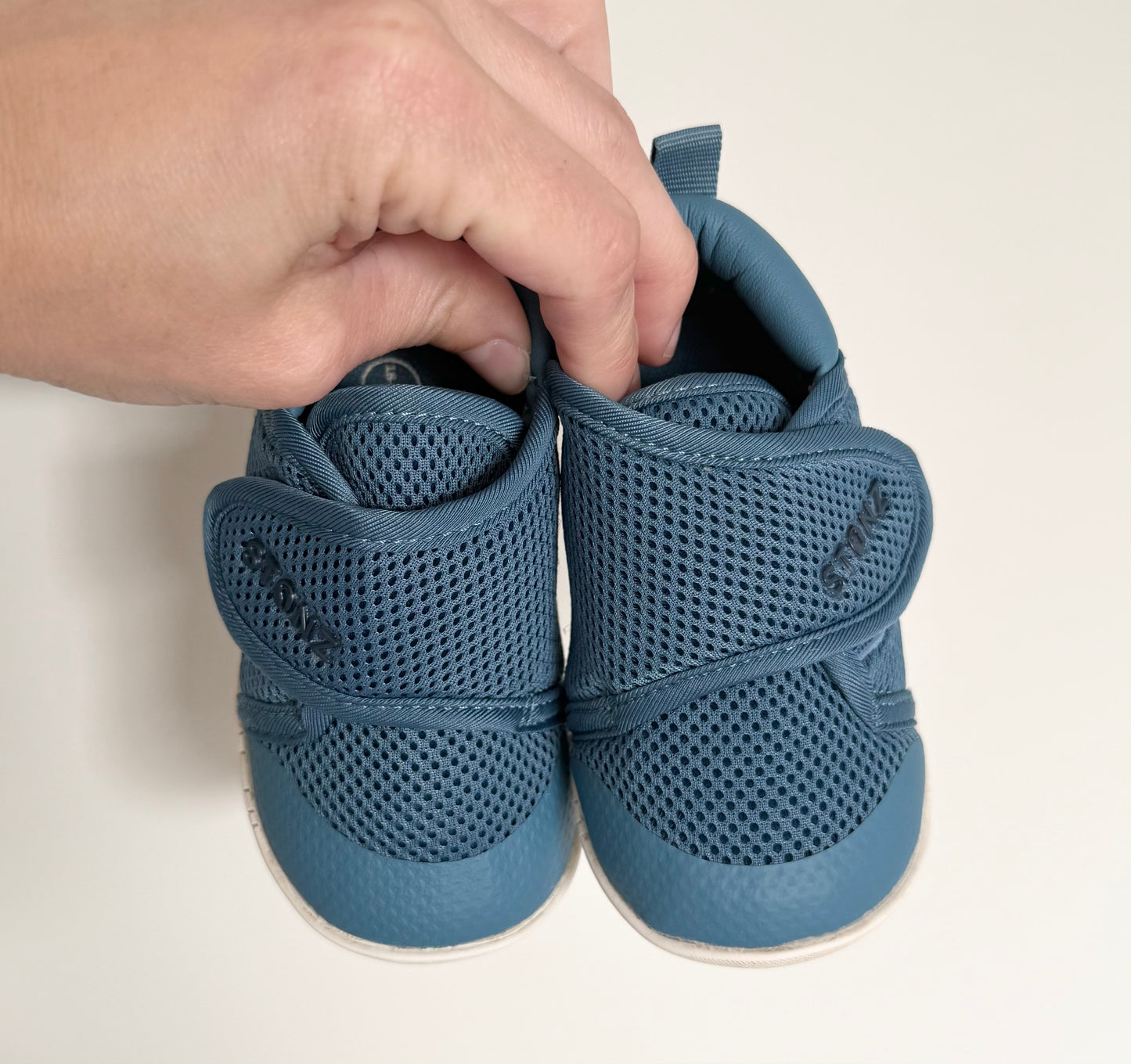 Stonz Blue Cruiser Velcro Sneakers - Baby (6)
